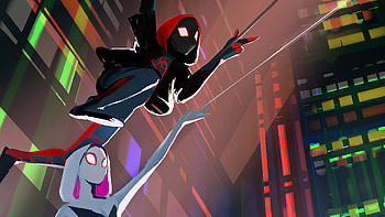 Spider Man And Spider Gwen, spiderman, gwen-stacy, artwork, digital-art, artstation, superheroes HD wallpaper