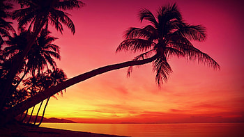 Sunset, Scenery HD wallpaper
