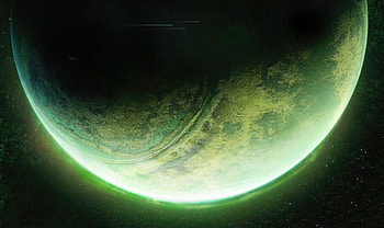 Green Planet , planet, digital-universe, artist, artwork, digital-art, artstation HD wallpaper