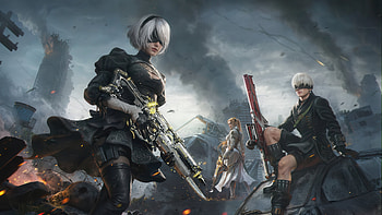 NieR: Automata — Quad | YoRHa Vanguard, NieR: Automata HD wallpaper