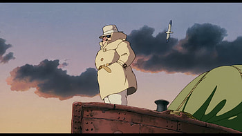 Porco Rosso | Porco Standing on a Boat, Porco Rosso, Studio Ghibli HD wallpaper