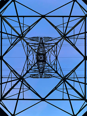 Miscellanea, Miscellaneous, Structure, Construction, Design, Wires, Wire, Bottom View HD phone wallpaper
