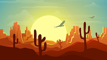 Minimalist desert, Nature's simplicity, Subtle elegance, Quiet solitude HD wallpaper