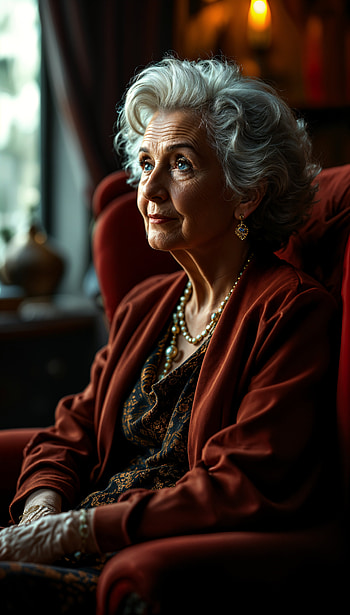 Timeless Elegance: Grandmother's Wisdom as Your , portrait, vintage style HD phone wallpaper