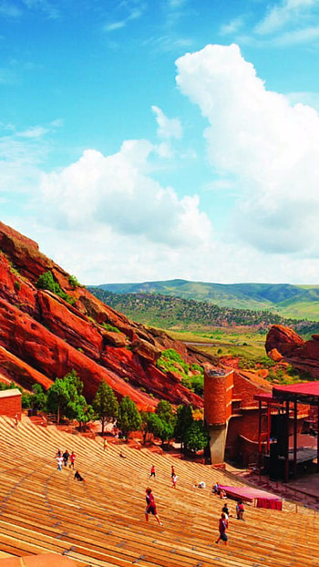 Red Rocks Amphitheatre, Travels, City guide, Travel dreams HD phone wallpaper