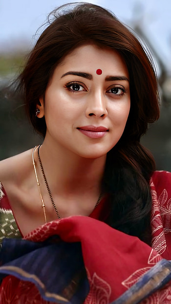 Shreya Saran, face, lip HD phone wallpaper