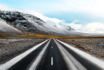 Nature, Mountains, Road, Markup, Direction HD wallpaper