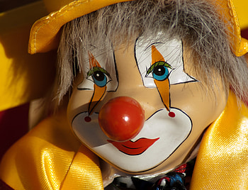 Miscellanea, Miscellaneous, Mask, Doll, Circus, Clown HD wallpaper