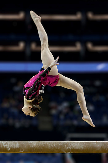 Backflip, Balance Beam HD phone wallpaper