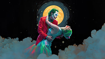 Joker & Gaga: Folie à Deux in, movie, Joker: Folie à Deux, Lady Gaga, Joaquin Phoenix HD wallpaper