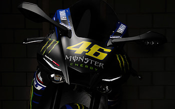 Yamaha YZF-R1, , close-up, superbikes, Valentino Rossi bike, 2021 bikes, japanese motorcycles, Yamaha HD wallpaper