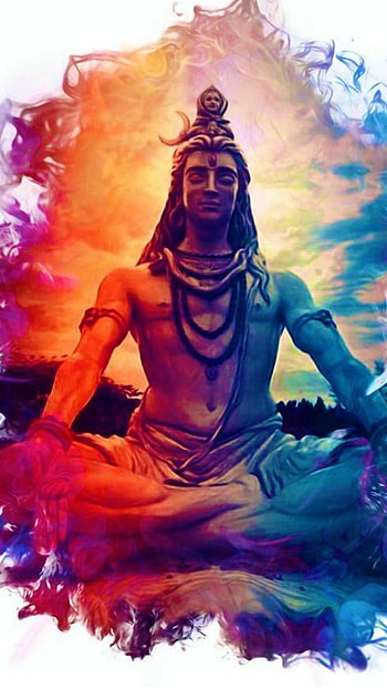 Mahakal Ke, Bhagwan Shankar, Painting HD phone wallpaper