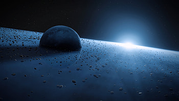 New Star Rising , planet, digital-universe, artist, artwork, digital-art, deviantart HD wallpaper
