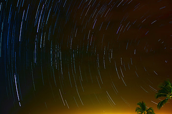 Star Trails Night Long Exposure , long-exposure, star-trail, nature, graphy HD wallpaper