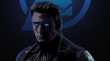 Captain America Endgame Art, avengers-endgame, captain-america, 2019-movies, movies, artwork, digital-art, superheroes HD wallpaper