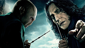 Alan Rickman, Voldemort, Snape, Wizard HD wallpaper