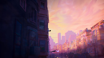 Gwen And Miles , spider-man-across-the-spider-verse, spiderman-2099, spiderman, gwen-stacy, miles-morales, superheroes, movies, artist, artwork, digital-art HD wallpaper