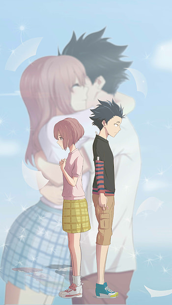 Shouko Nishimiya & Shouya Ishida, Shouya Ishida, Shouko Nishimiya, Anime, A Silent Voice HD phone wallpaper