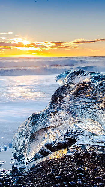 Latest, Ice Mountain HD phone wallpaper