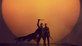 Dune: Part Two — Desert Vanguard, Zendaya, Timothée Chalamet, movie, Dune: Part Two HD wallpaper