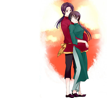 China ♡ Vietnam, vietnam, lover, cute, oriental, long hair, nice, couple, hetalia, male, female, handsome, sexy, sweet, hot, girl, romance, china, cheongsam, anime girl, axis powers, boy, anime, pretty, hug, love, brown hair, romantic, hetalia axis powers, lovely, guy HD wallpaper