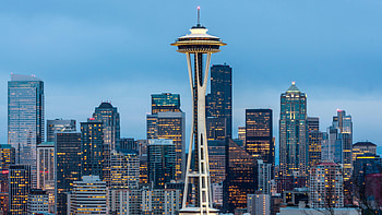 Space Needle, Seattle HD wallpaper