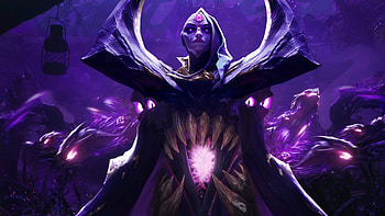 Bel'Veth Purple Background League Of Legends HD wallpaper