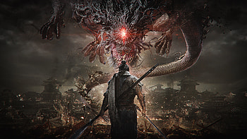 Dragon and warrior, video game, 2022 HD wallpaper