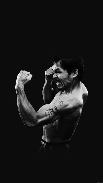 Boxing, Manny Pacquiao, Dark boxing legend, Papers co HD phone wallpaper