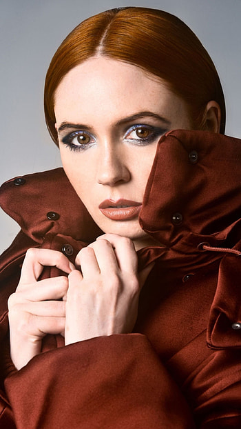 Karen Gillan, hollywood actress, model HD phone wallpaper