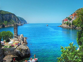 swimming in amasra, karadeniz, amasra, turkey HD wallpaper