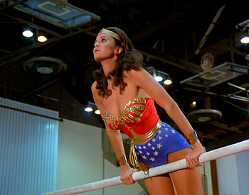 Wonder Woman on The Uneven Bars, WW, Wonder Woman, Wonder Woman TV Series, Lynda Carter HD wallpaper