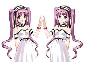 Twins..., ponytails, fate hollow ataraxia, anime, twins, game, girls, fate stay night HD wallpaper