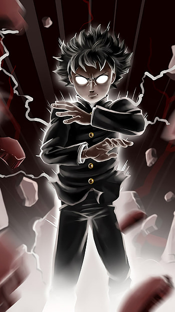 Mob Psycho 100, Ultra HD phone wallpaper