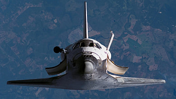 shuttle space close HD wallpaper