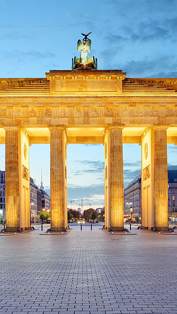 Brandenburg Gate, Berlin , Brandenburg HD phone wallpaper