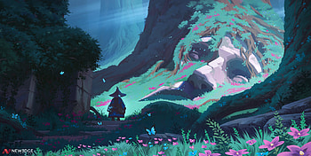Enchanted Realm: The Wizard and the Ancient Stone Guardian – Fantasy, fantasy, wizard HD wallpaper