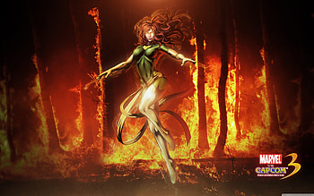 Phoenix, video game, capcom, marvel vs capcom, marvel HD wallpaper