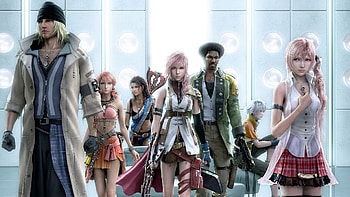 Final Fantay 13, final fantasy, video game, fighters, pfople HD wallpaper