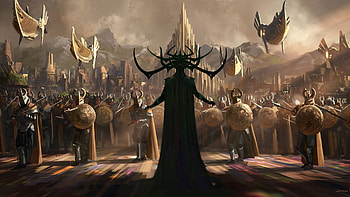 Marvels Thor Ragnarok Concept Art, thor, super-heroes, concept-art HD wallpaper