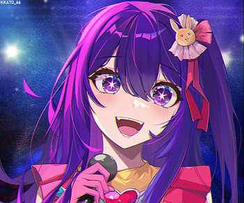 Hoshino Ai, Ai Hoshino, Anime, Oshi no Ko HD wallpaper