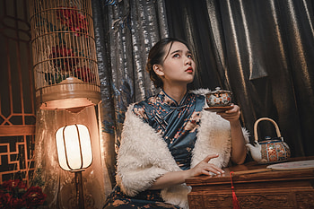 asian, woman HD wallpaper