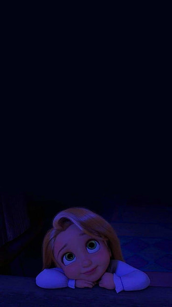 Rapunzel, tangled, little Rapunzel, dreams, cute HD phone wallpaper
