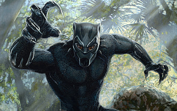 Black Panther 2018 Movie Artwork, black-panther, 2018-movies, movies, superheroes, artwork HD wallpaper
