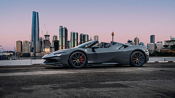 Ferrari SF90 Spider Assetto Fiorano 2022 3 Cars HD wallpaper