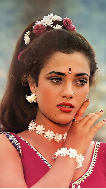 Mandakini, bollywood actress HD phone wallpaper