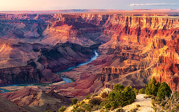 GRAND CANYON, parks, graphy, national, nature, rocks, canyons, rivers, wonders HD wallpaper