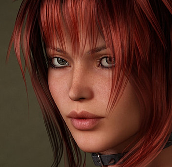 Better Red than Dead, girl, redhead, cg, fantasy HD wallpaper