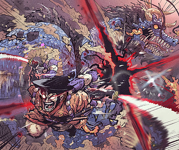 Oden & Kaido, Kaido (One Piece), Kozuki Oden, Anime, One Piece HD wallpaper
