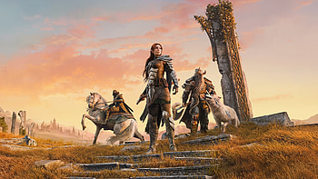 The Elder Scrolls Online — Dawnward Champions ( Quad ), video game, The Elder Scrolls Online HD wallpaper